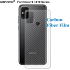 Для Huawei Honor 9C 9S 9A 9X X10 Max Lite прочная 3D Защитная пленка для задней панели из углеродного волокна с защитой от отпечатков пальцев