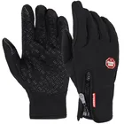 Зимние спортивные лыжные перчатки с защитой от ветра, теплые зимние перчатки для мужчин и женщин, ветрозащитные спортивные перчатки с сенсорным экраном для активного отдыха