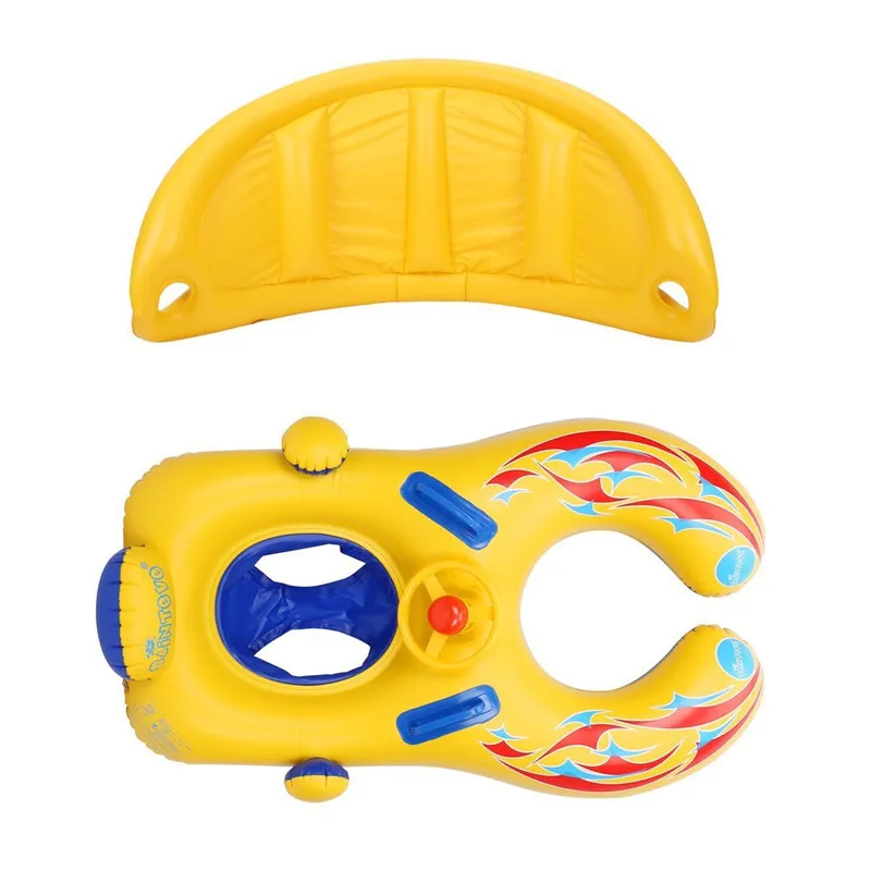 Фитнес 1 шт. плотные родитель ребенок лодка для плавания надувные сиденья