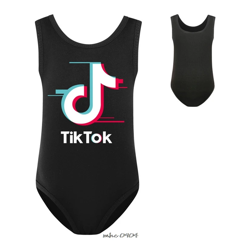 Слитный купальник для девочек купальник-бикини Tik Tok пляжная одежда 2021 | Детская и
