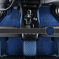 best quality custom special car floor mats for land rover defender 90 2022 waterproof double layers carpets for defender 2021