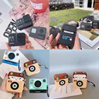 Роскошный силиконовый 3D-чехол для спортивной камеры Gopro, чехол для Apple Airpods 2, 1, чехол для Air Pods 1, 2, чехол для беспроводной зарядки, мягкий чехол