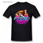 Retrowave Gizmo Gremlins 80s футболка свободный хлопковый футболки короткий рукав Уличная футболки