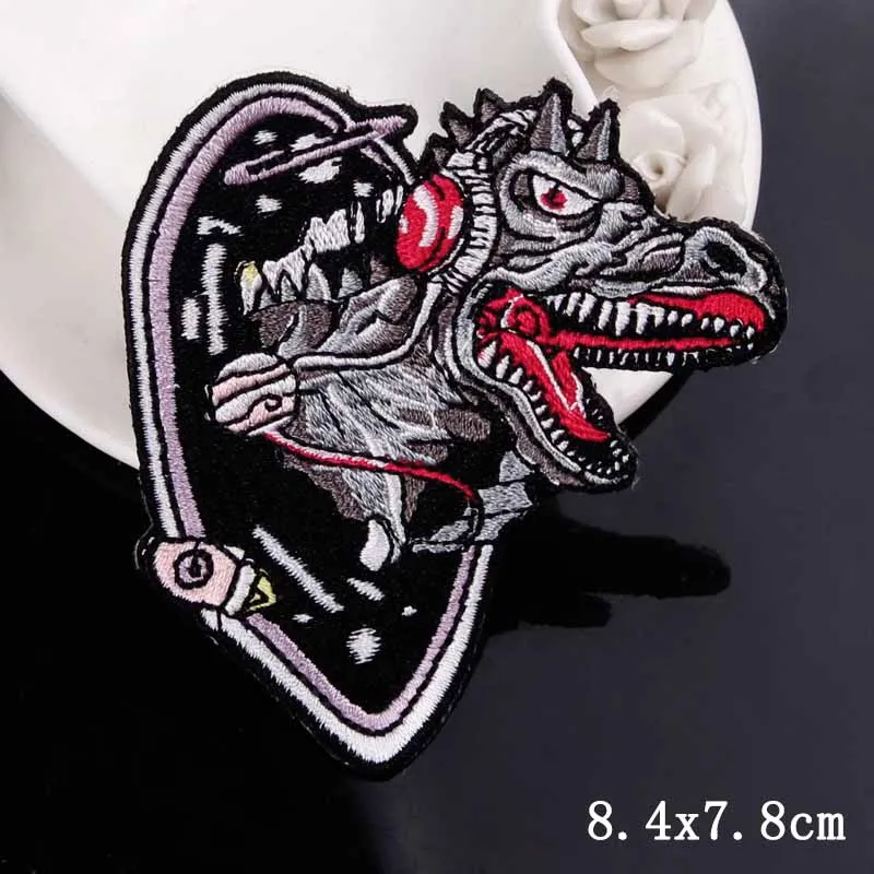 Нашивка в стиле панк вышитые нашивки для одежды патчи утюга на одежде