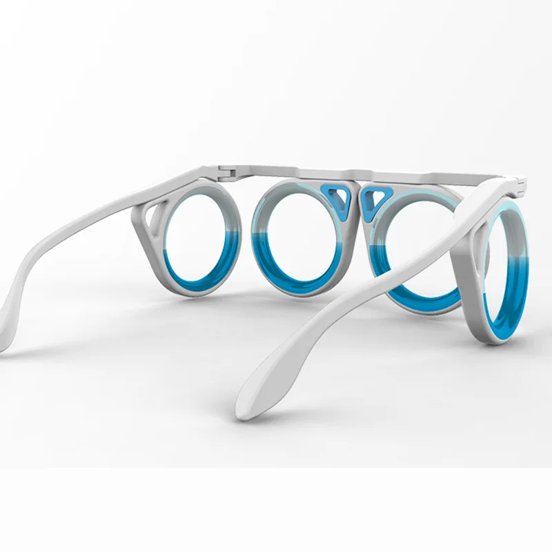 

Net Red Artifact, Anti Dizziness Vehicle, Ship, Plane No Lens Portable Folding Children Adult Liquid Glasses Goggles