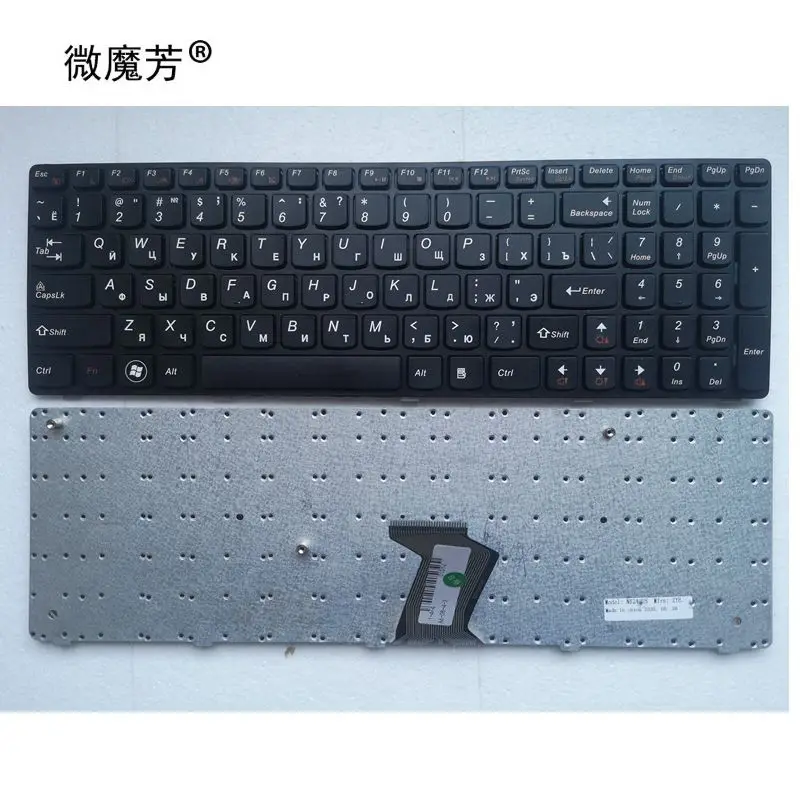 Клавиатура для ноутбука Русская клавиатура LENOVO Ideadpad B580 B580A B590 RU B590|russian laptop