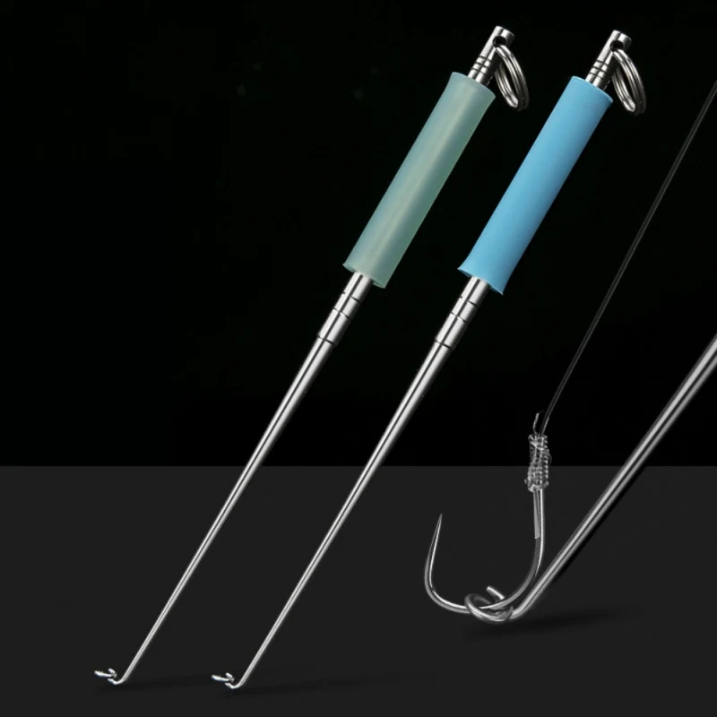 Нержавеющая сталь безопасный экстрактор рыболовный крючок Съемник быстрое