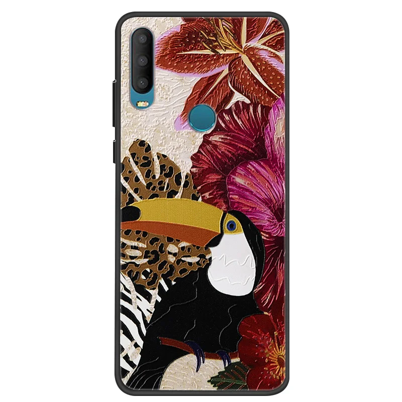 Чехол для Alcatel 1 s 2020 чехол Se 1se телефона 3D рельефный окрашенный SE 5028Y 5028D|Бамперы| |