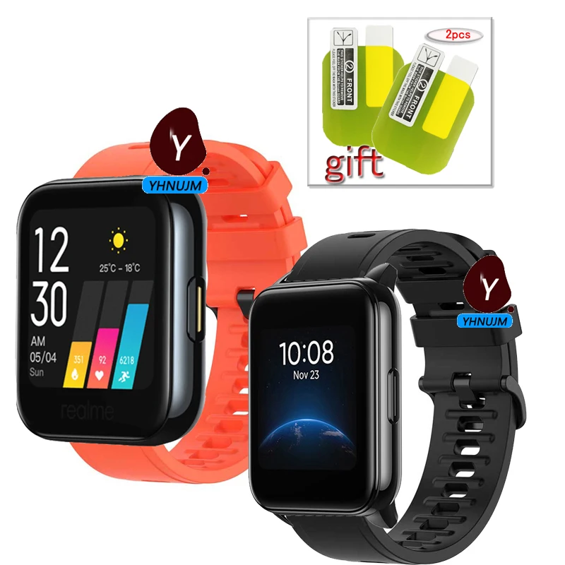

Ремешок силиконовый для часов realme watch 2, браслет для наручных часов realme watch 2 pro
