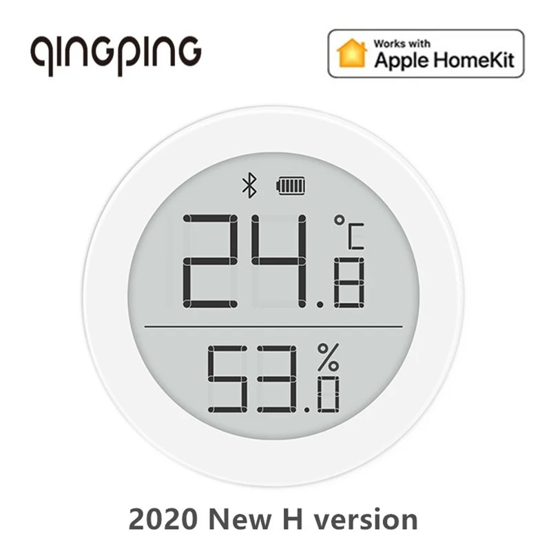 Cleargrass Qingping Bluetooth Thermometer Hygrometer Temperature Humidity Sensor for Apple Siri HomeKit/Mi Mijia App Home | Электроника