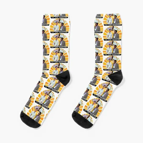

Community Troy And Abed In The Morning Crew Socks Breathable Pattern Funny Comfortable Women Cartoon Sports Best Cotton Black