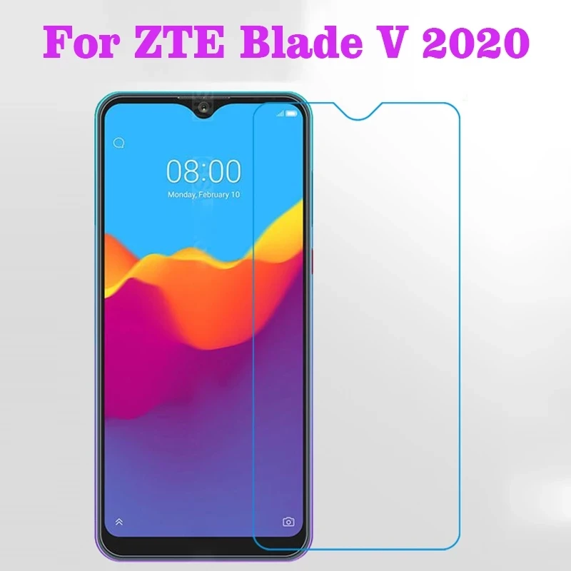 

Закаленное стекло для ZTE Blade V2020 9H, Защитная пленка для экрана ZTE Blade V 2020 6,53 дюйма