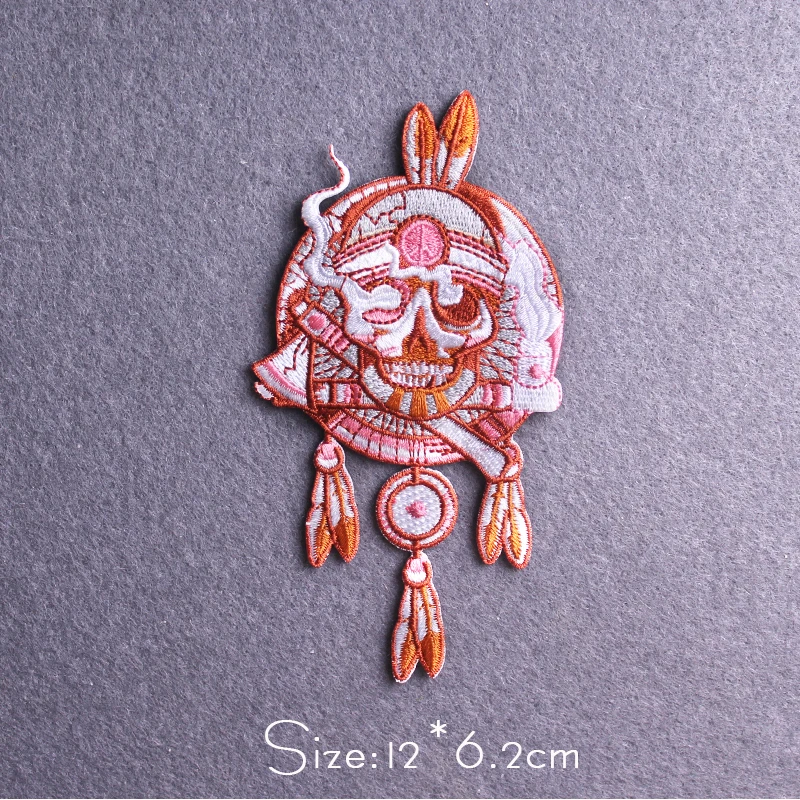 Diy нашивка сталкера/черепа патчи для утюга на одежду панк-Джокер аппликации