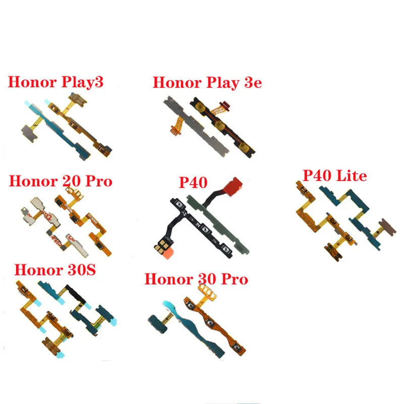 

Гибкий кабель для Huawei Honor Play 3 Play 3e 20 Pro 20i 20S 30S 30 Pro P40 P40 LIte P40 Pro