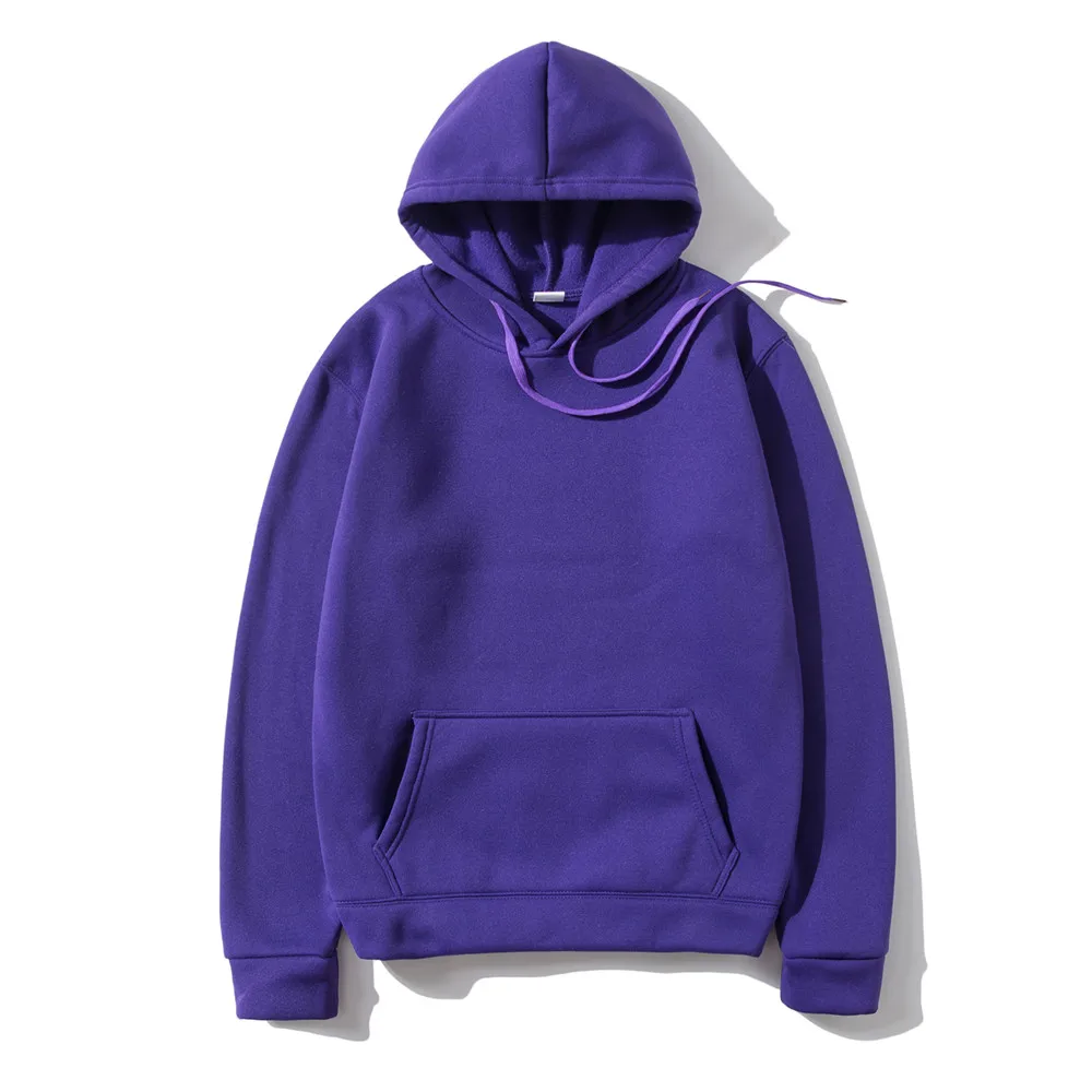 

2020 year-round hot sale classic men's and women's fashion hooded casual sweater sports style various pure colors four seasons