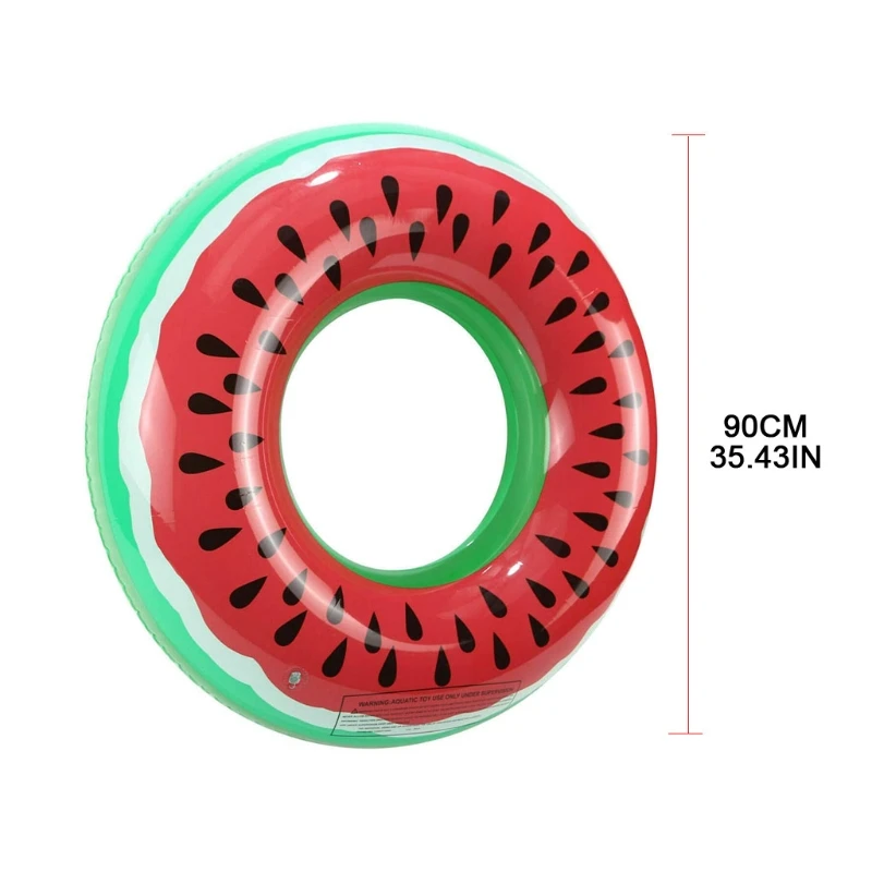

Family Swimming Pool Inflatable Watermelon Float Bathtub Swim Float Outdoor Infant Water Play Toy Family Interactive