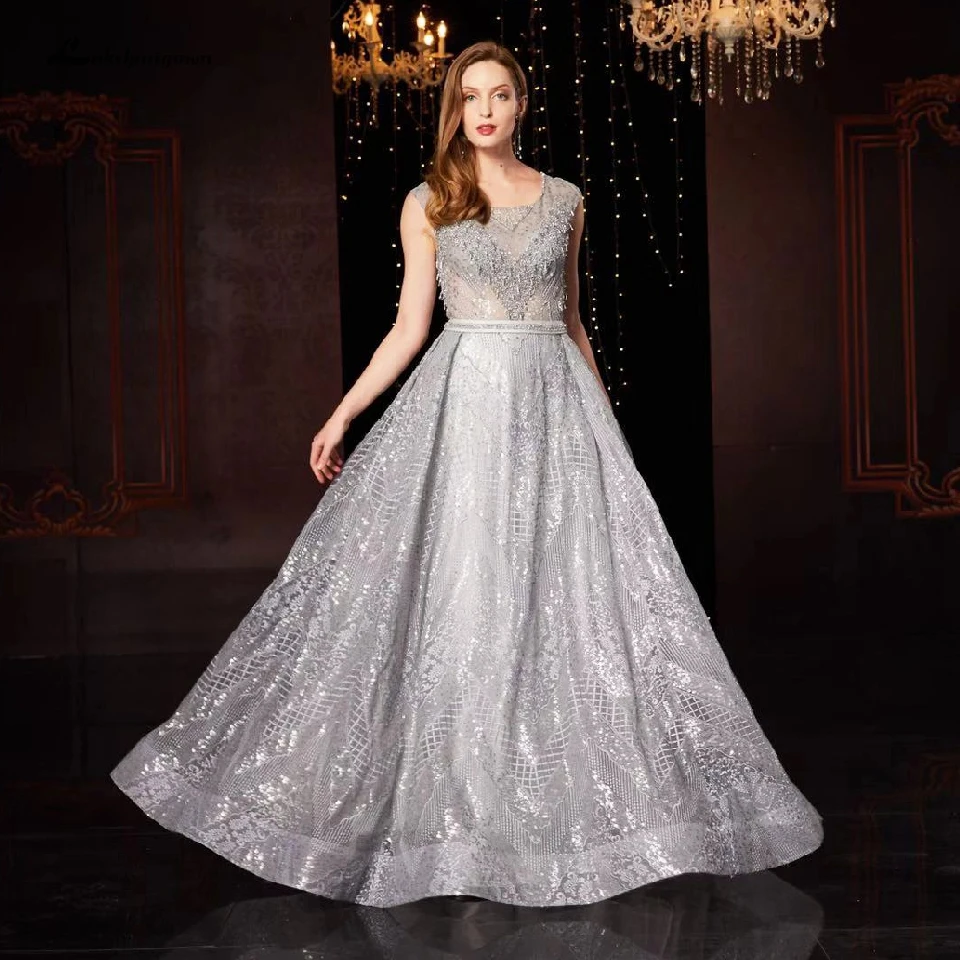 

Lakshmigown Dubai Prom Dresses Long Special Occasion 2021 Elegant Eveing Gowns Women Formal Dinner Wedding Party Dress
