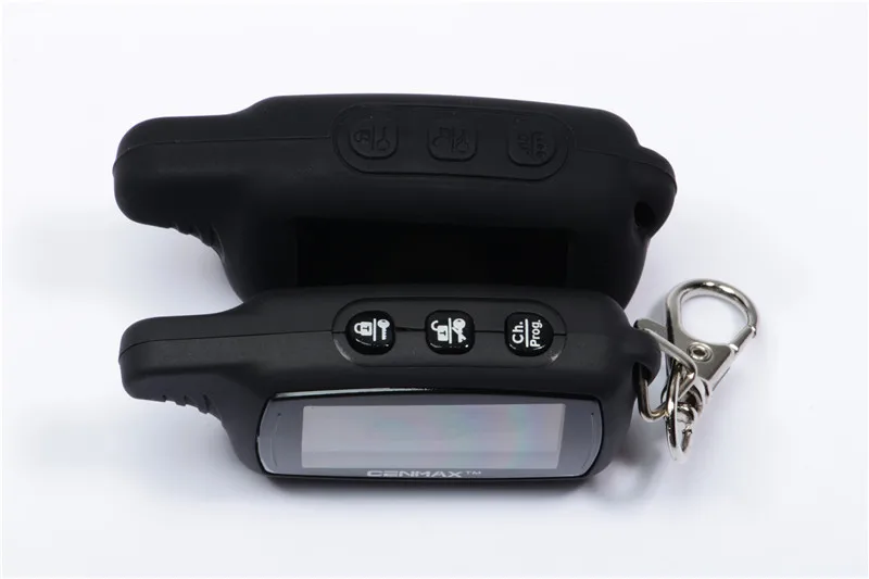 

8A for CENMAX ST 8A +Silicone Key Case Two way LCD Keychain with Remote Control for Car Security CENMAX ST 8A LCD Keychain