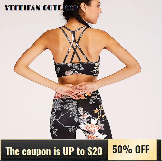 

Sports Wear for Women Gym Activewear Hot Selling Explosion Print Yoga Fitness Suit 2 Piece Set Sport and Leisure Quick Dry