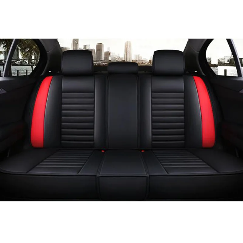 

brand new pu leather not moves car seat cushion Fashion universal seat covers non slide auto Seat Covers stay on the car seat