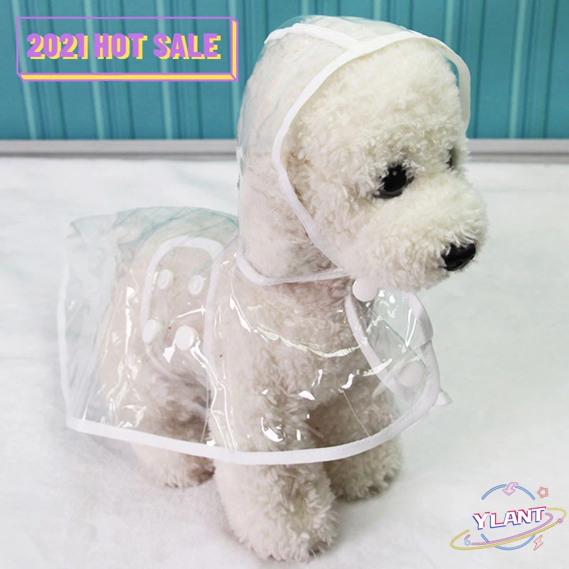 

SWT impermeables transparentes Impermeable capas XS-XL perro impermeable lluvia perro luz ropa para mascotas accesorios