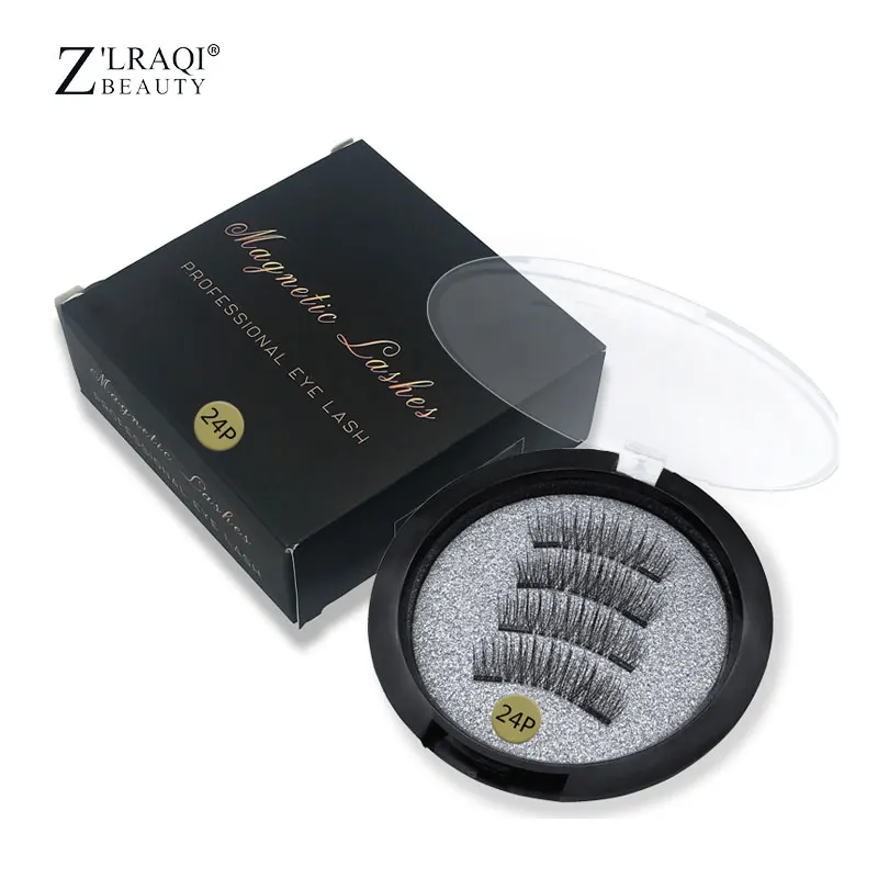 Z'LRAQI BEAUTY 2 пары магнитных ресниц с магнитами ручной работы 3D Магнитные ресницы