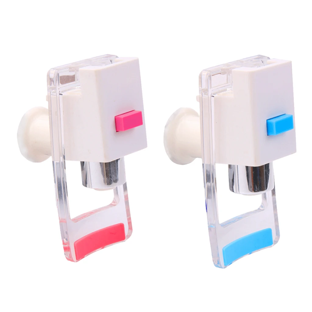 Faucet, Blue/red (cold/hot) Handle, (pack Of 2)