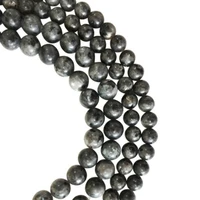 black larvikite labradorite gemstone loose beads for diy bracelet jewelry making bead 46810mm