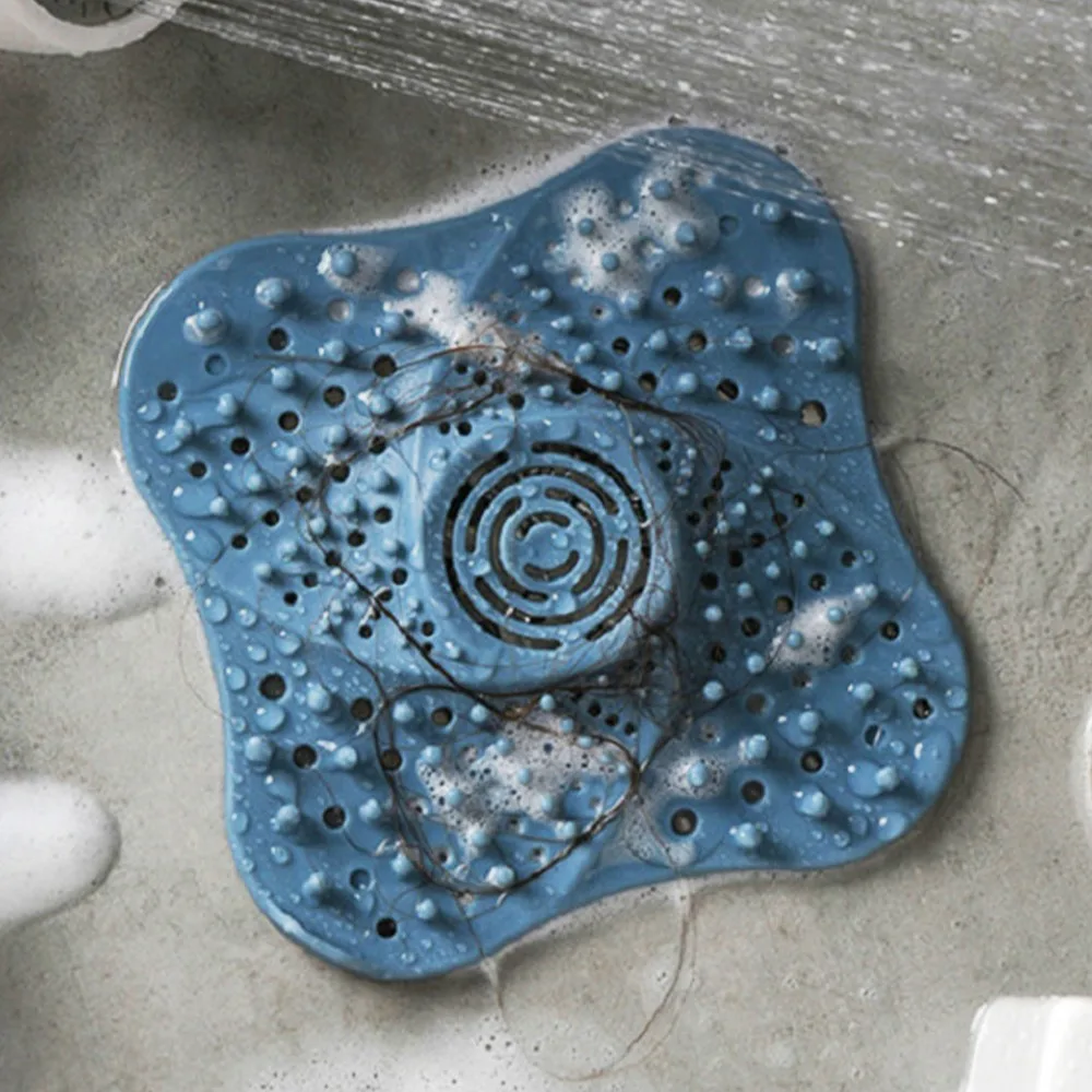 

Anti-blocking Hair Catcher Hair Stopper Plug Trap Shower Floor Drain Covers Sink Strainer Filter Bathroom Kitchen Accessories