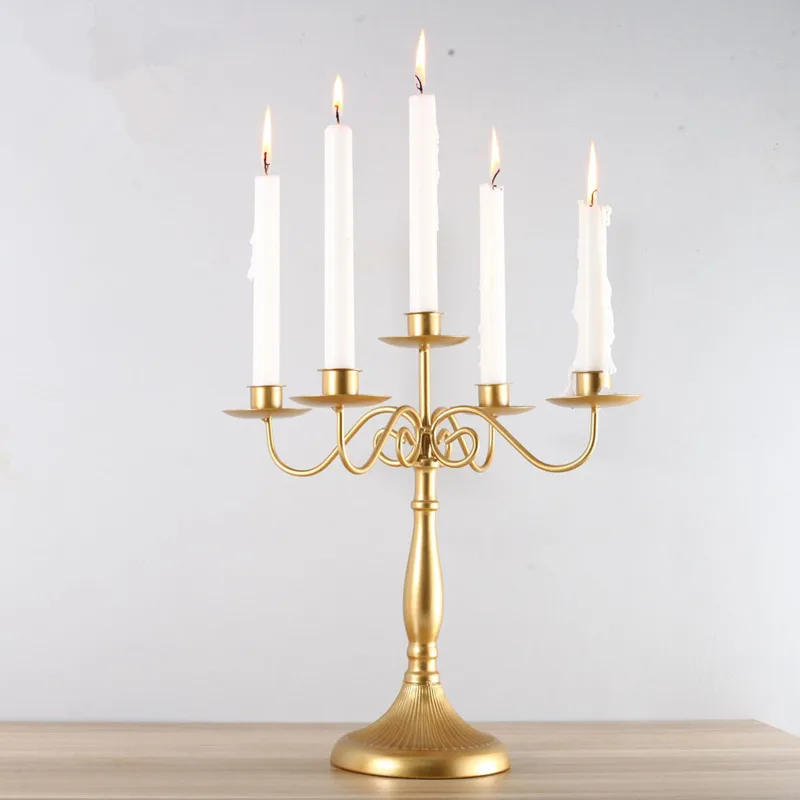 2 шт. американский подсвечник с 1/3/5 подсвечниками новый домашний железный