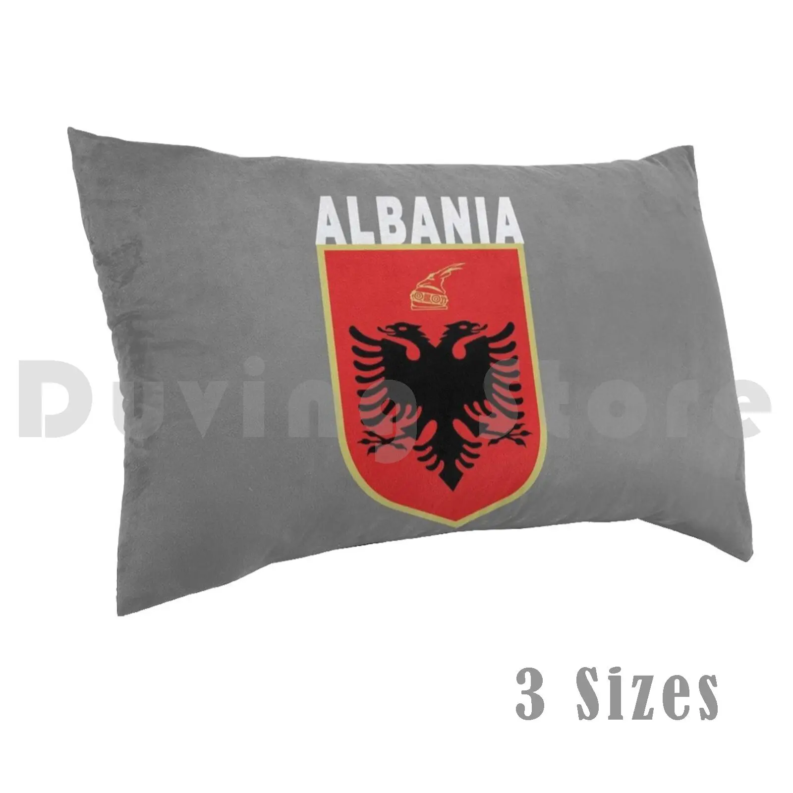 

Чехол с принтом подушки Албании, 50x75