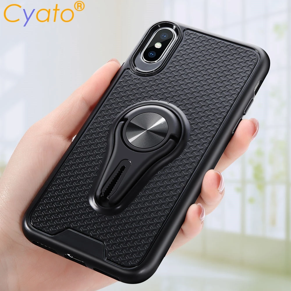 CYATO броня кольцо чехол для Samsung Галактики A70 A50 A90 A80 A60 A40 A30 A20 A10 A9 Pro A8 плюс A6 2018 Fundas Capa