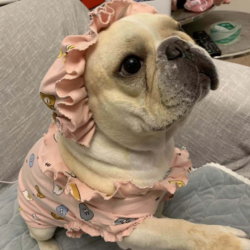 dog clothes pet pajamas chihuahua big Sleepwear for dogs cats comfortable anti-mosquito Summer | Дом и сад