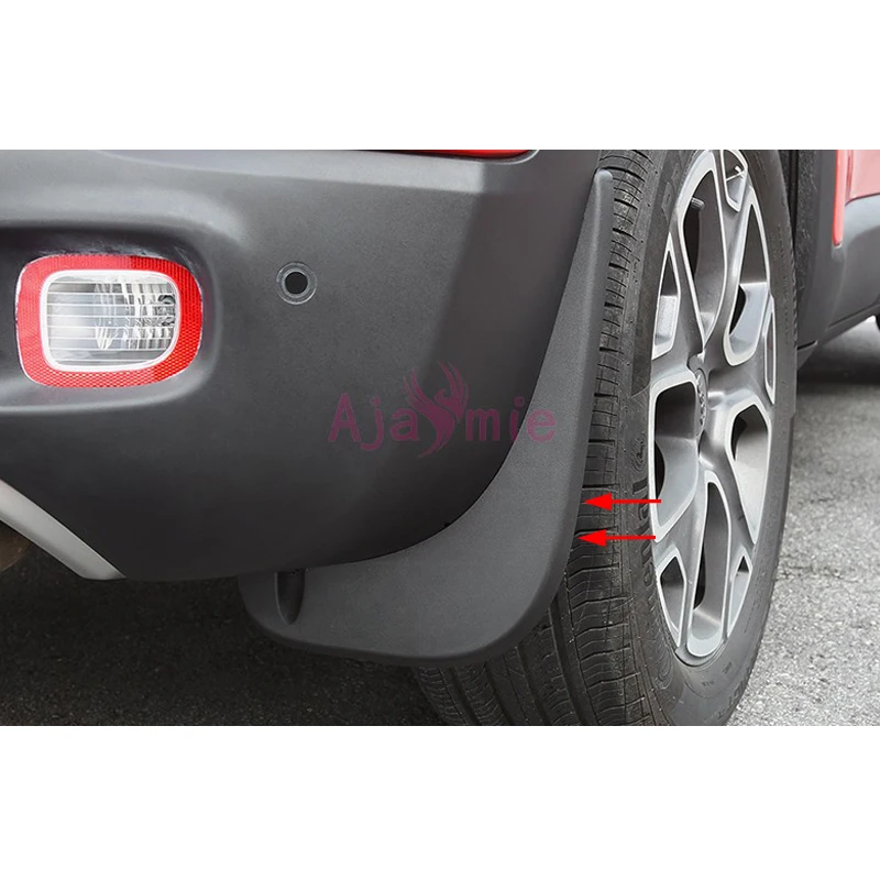 For Jeep Renegade 2016 2017 20184pcs Mudguards Mudflaps Mud Flap Splash Guard Fender Car Styling Accessories | Автомобили и