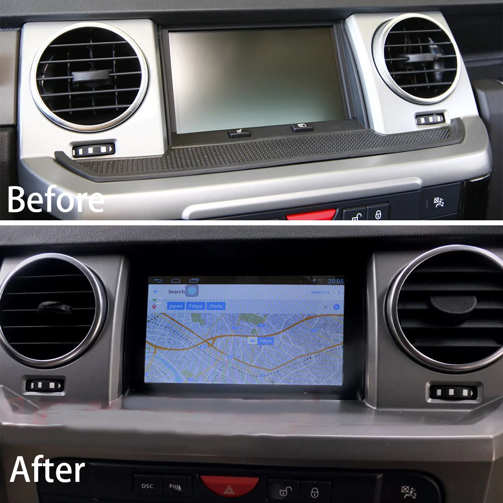 Автомобильный мультимедийный плеер стерео GPS DVD Радио Навигация Android для Land Rover