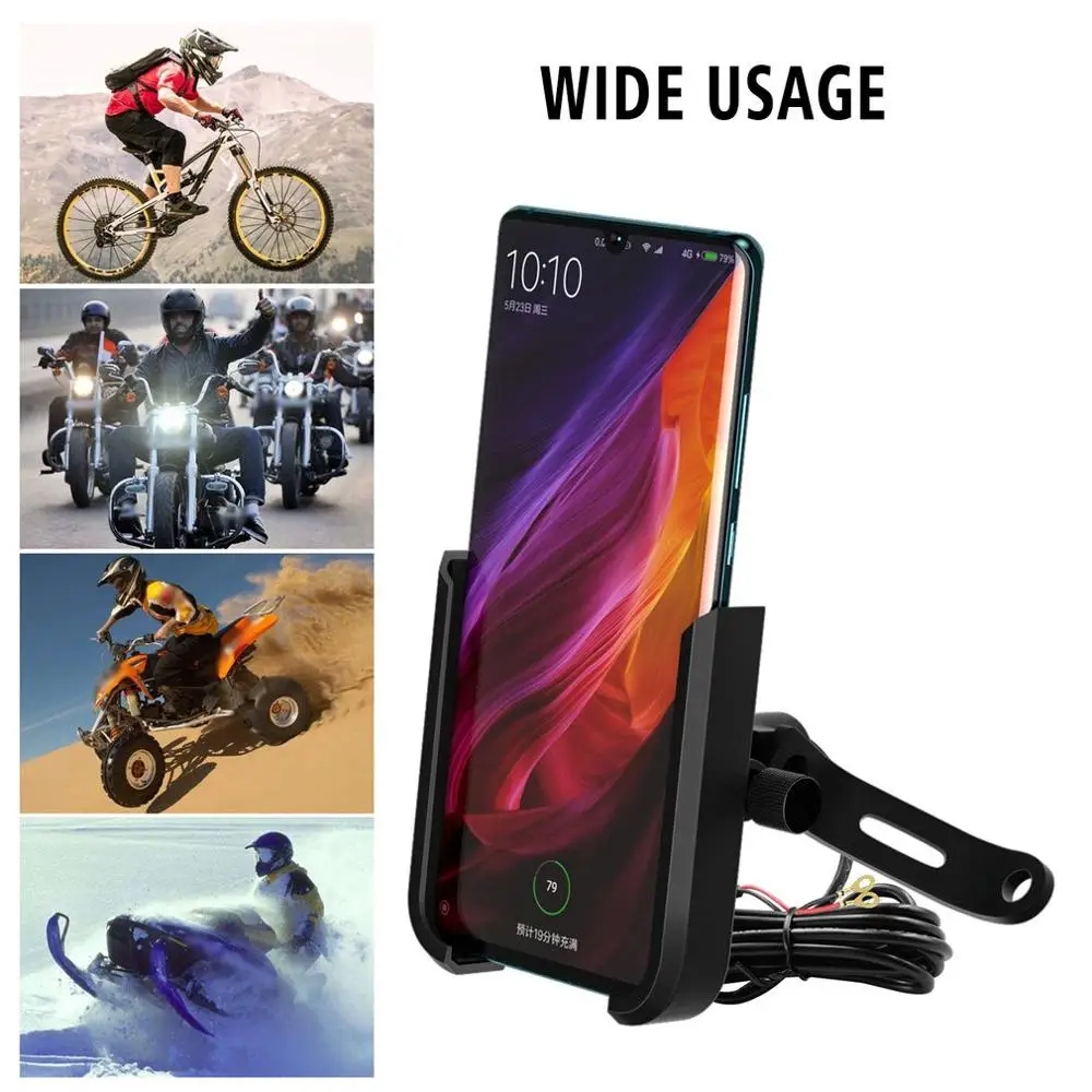 

Motorcycle Mobile Phone Bracket Battery Car Electric Car Takeaway Shockproof Fixed Navigation Mobile Phone Bracket