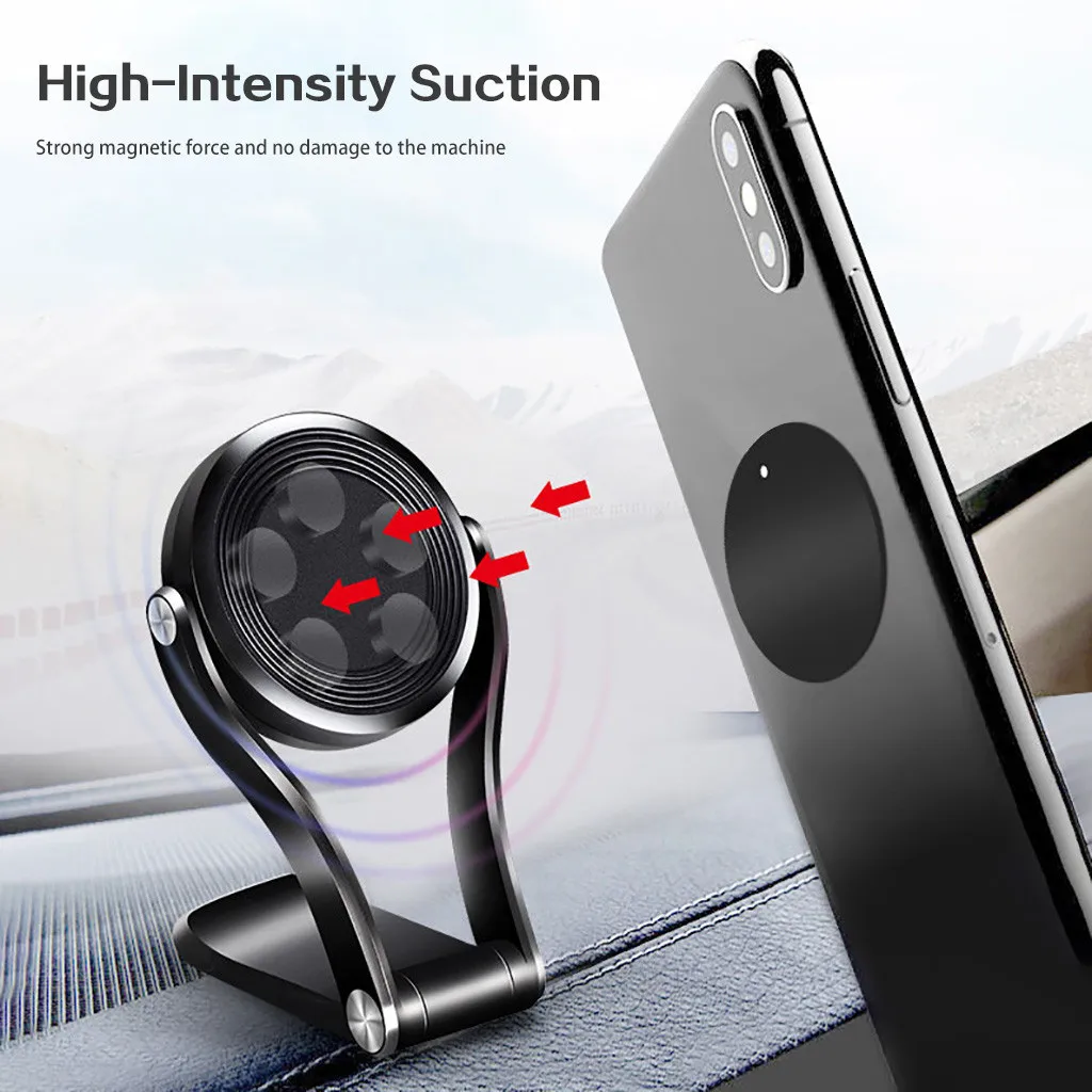 Universal Magnet 360 Degree Magnetic Mobile Phone Holder Car Dashboard Bracket Cell Mount Stand New Z0317 | Мобильные телефоны и