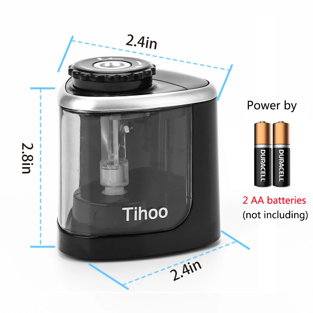 

Electric Auto Pencil Sharpener Touch Switch Pencil Sharpener For 6-8mm Pencil and Color Pencil School Office Home Stationery