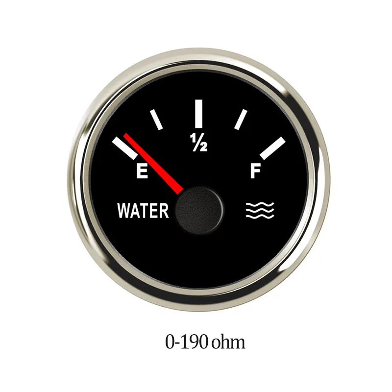 water Gauge 0-190 300 мм топливный& водоуказательный прибор Сенсор для морской лодки запчасти для яхт для грузовых автомобилей генераторы или Gen комплект автобус RV автомобиль багги - Цвет: water Gauge 0-190