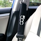 Накладки на плечевой ремень безопасности для fiat автомобильный ремень безопасности, abarth, stilo, ducato, 500