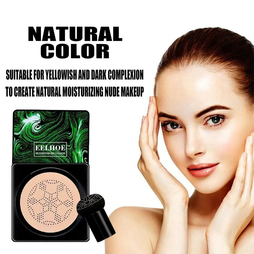 

Mushroom Head Air Cushion CC Cream Long-lasting Not Easy To Lose Makeup Natural Moisturizing Foundation Concealer Whitening