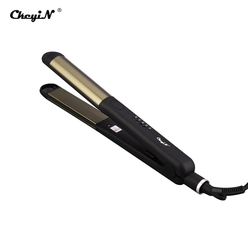 

2 in 1 Hair Straightener Professional Flat Iron Hair Iron PTCÂ Fast Heating with Adjustable Temperature Hair Styling Tool