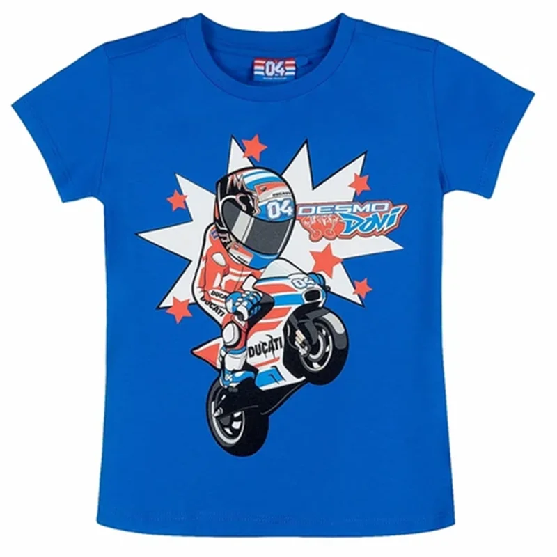 

2021 New 3D Printed Children's Racing T-shirt Cool Short-sleeved Tops for Girls and Boys Moto Racing Cross-country Bike Cycling