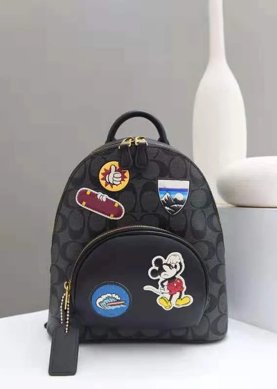

Маленький кожаный рюкзак Disney, новинка 2021, модный летний легкий женский рюкзак большой вместимости из мягкой кожи, маленький женский рюкзак
