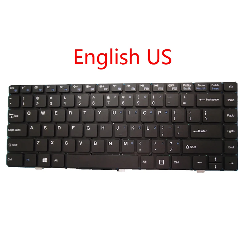 Ноутбук US RU FR KR UK Клавиатура для Prestigio для Smartbook 133S PSB133S01 Россия Английский Франция корейский Великобритания Новинка