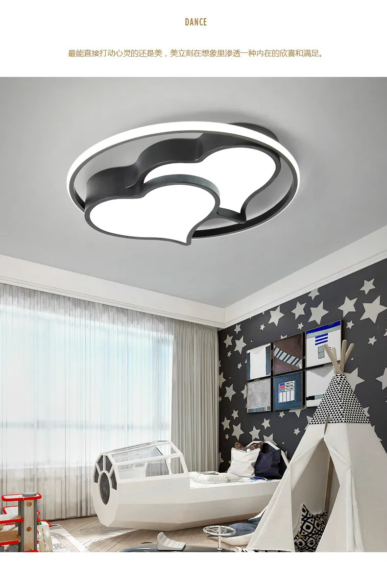 Modern Dimmable Led Ceiling Lights Living Room Remote Control Bluetooth Smart Leiling Lamp | Лампы и освещение