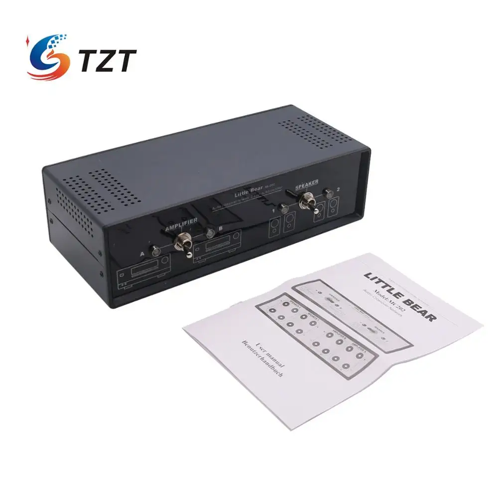 TZT усилитель динамик переключатель аудио кроссовер сеть 2 в OUT MC202|Усилители