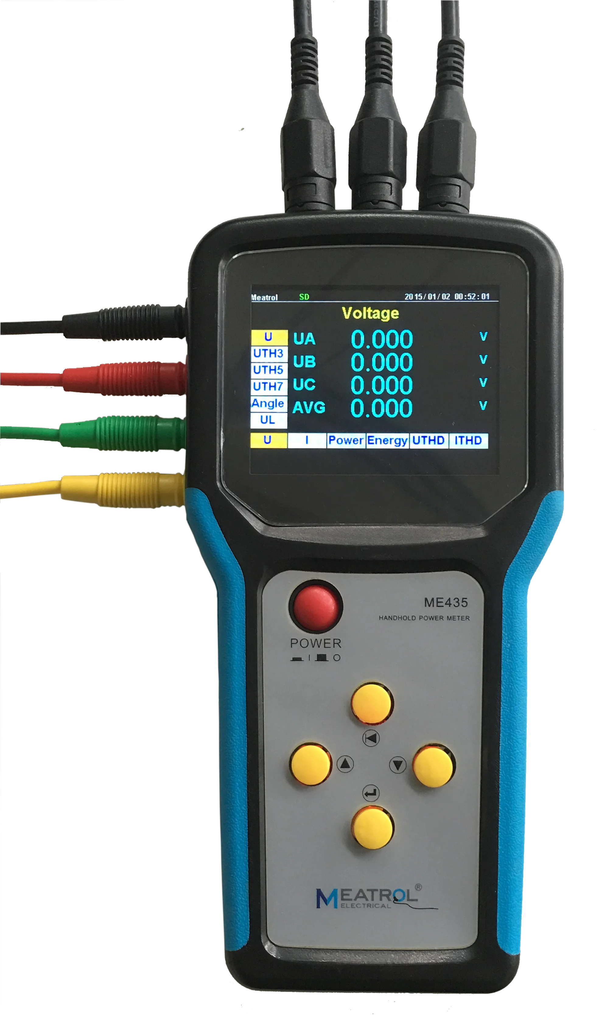 

Best product LCD Display Intelligent electrical measuring instruments powermeter three 3 phase power analyzer/multimeter