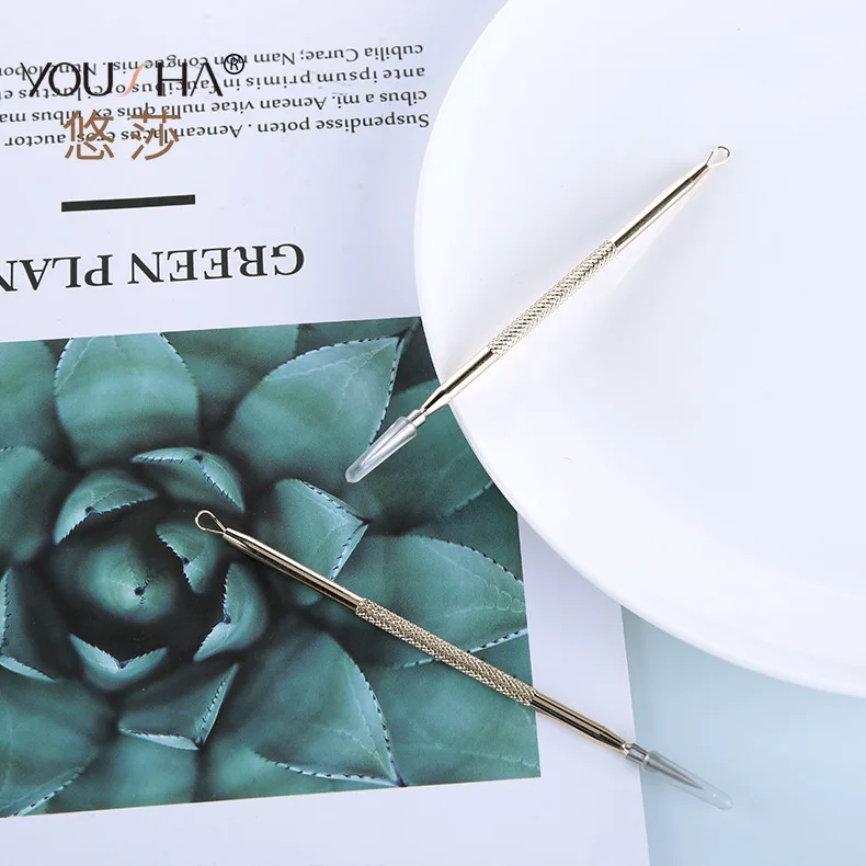 

Gold Plated Acne Needle Antibacterial Pin High Quality Stainless Steel YA003
