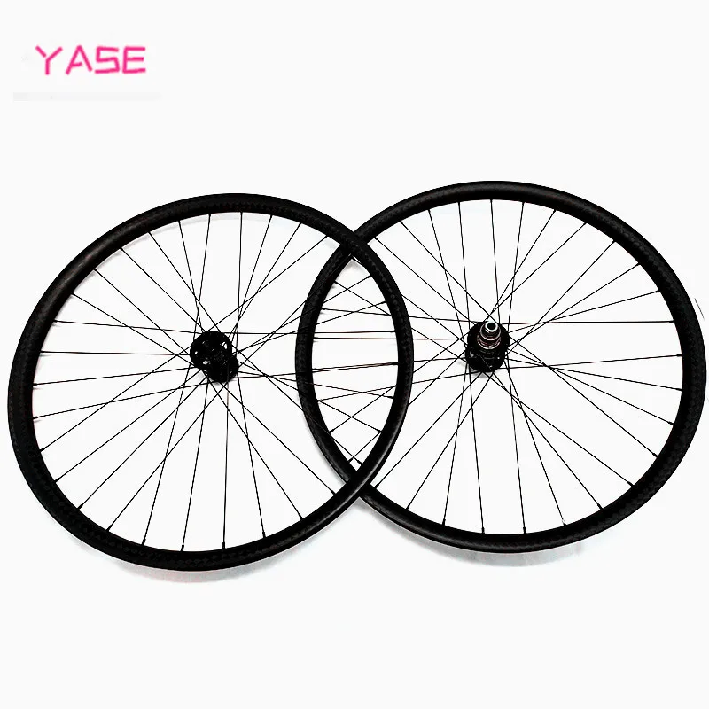 카mtb mtb wheelset 29er Углеродные колеса ширина 37 мм глубокие 24 бескамерные hookless hub BITEX R211